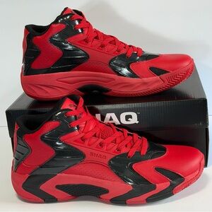 Shaq Devastator 2.0 High Top Sneaker Red/Black Men’s Size 10.5 AQ95042MRB